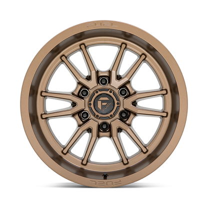 Fuel 1PC D788 CLASH 18X9 -12 6X139.7/6X5.5 Bronze