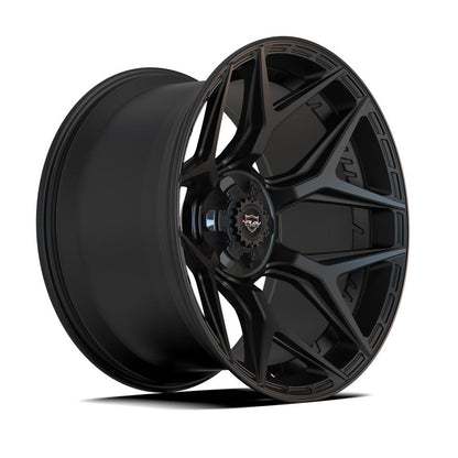 4PLAY Gen3 4P06 22x12 6x5.5 & 6x135mm -44et in Matte Black Wheel