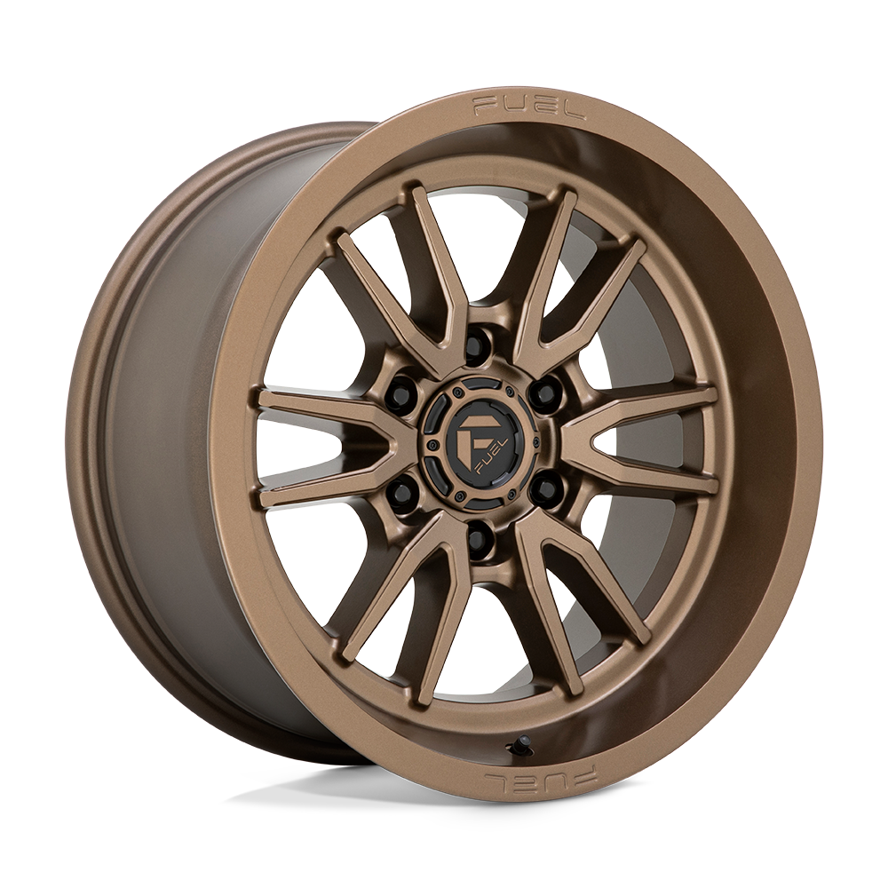 Fuel 1PC D788 CLASH 18X9 -12 6X139.7/6X5.5 Bronze