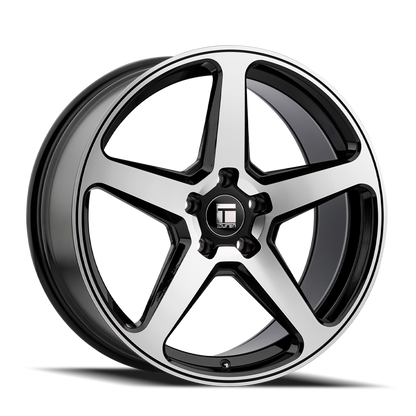 TOUREN TF96 - 20x9 35mm 5x114.3 GLOSS BLACK MACHINED Wheel | 3296-2965MB35