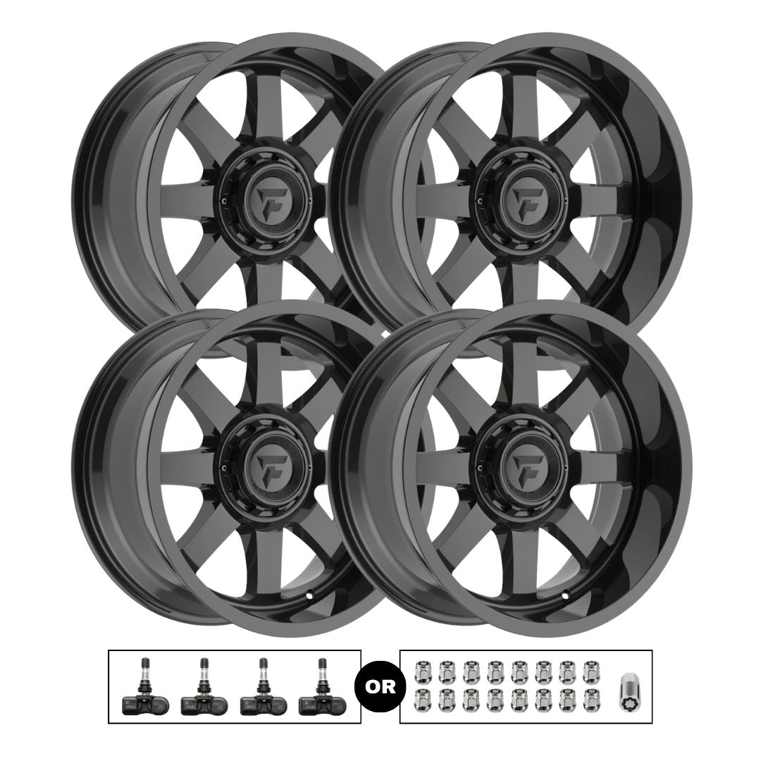 Fittipaldi Offroad FA16B 20x10 5x127 4pcs | Fits Jeep Wrangler | Free TPMS Sensors or Lug Nuts
