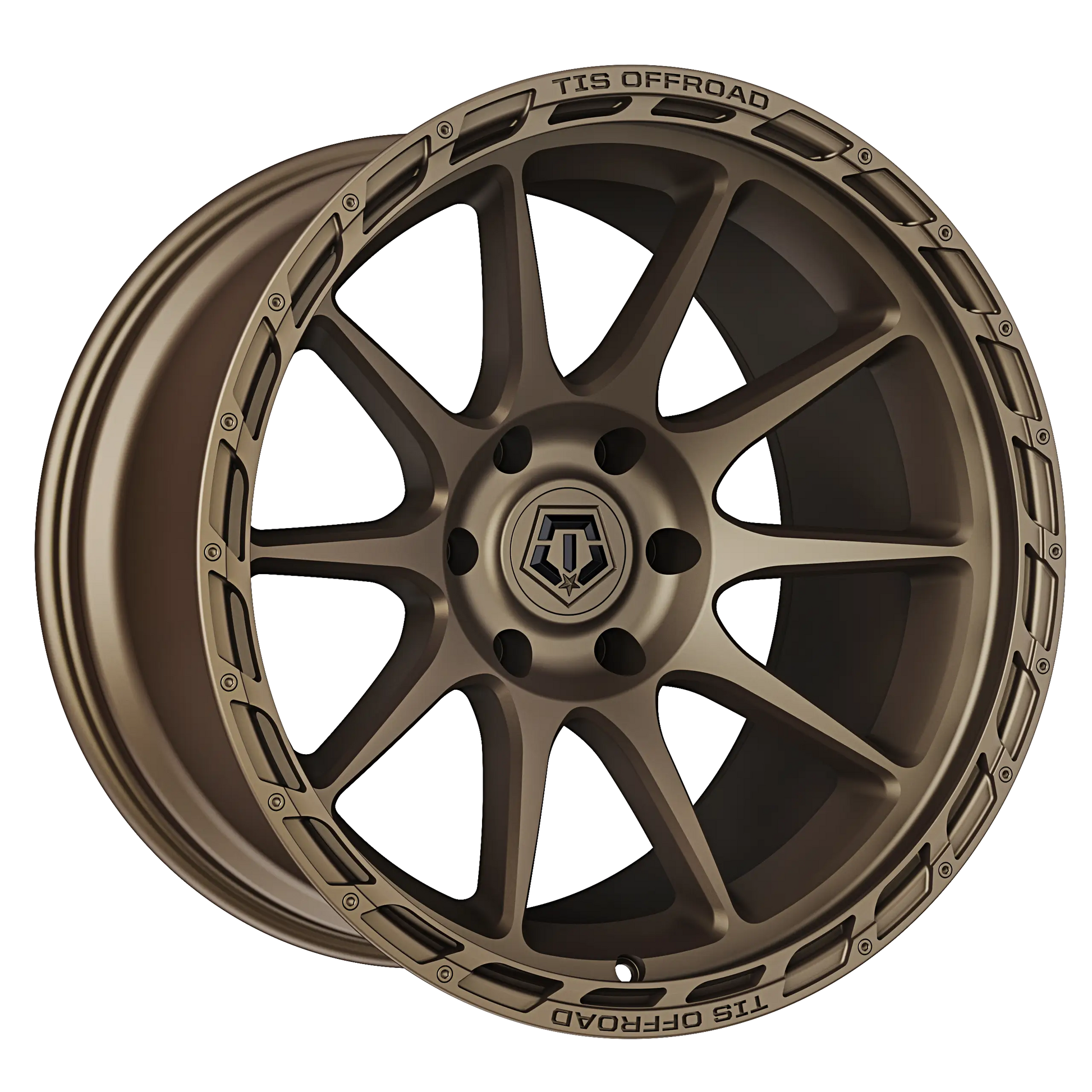 TIS 563BZ 22X10 -19 8x170 Bright Satin Bronze