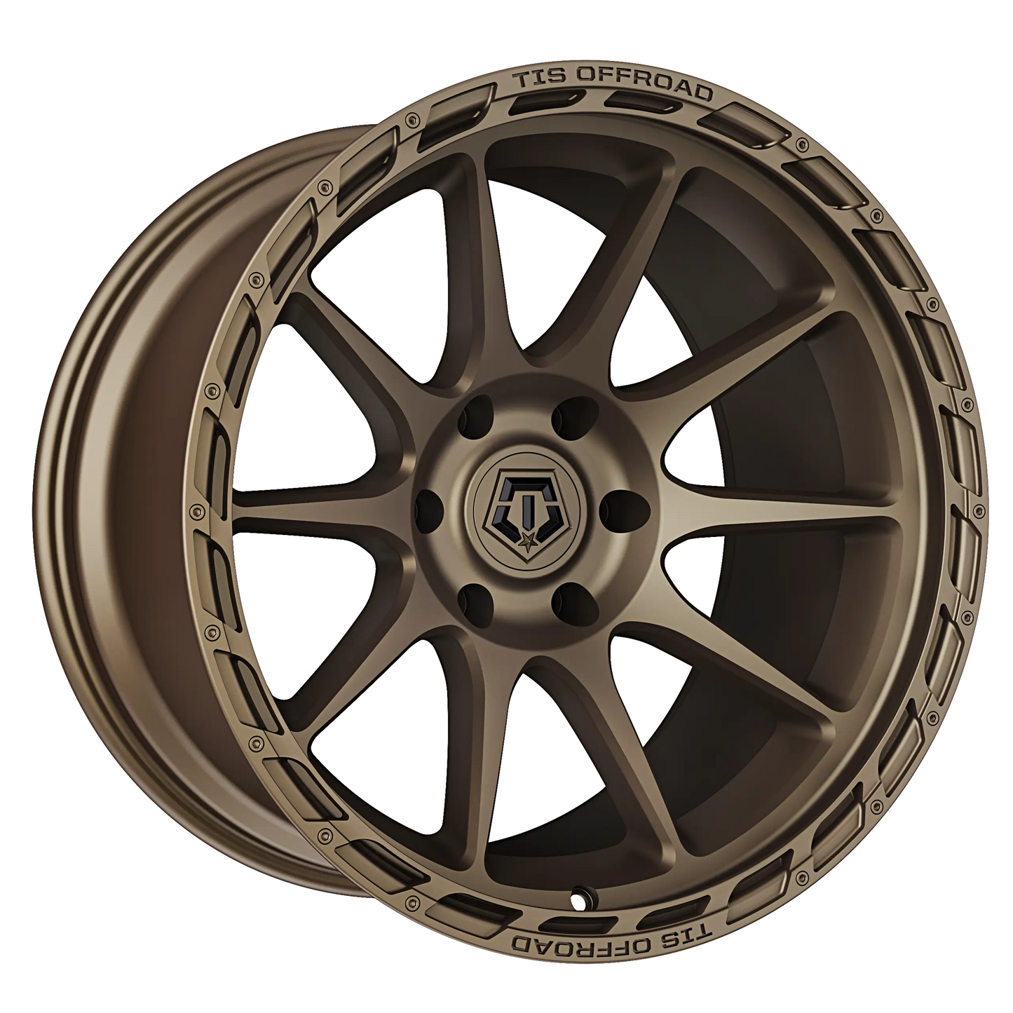 TIS 563BZ 17X9 -12 5x5.00 Bright Satin Bronze