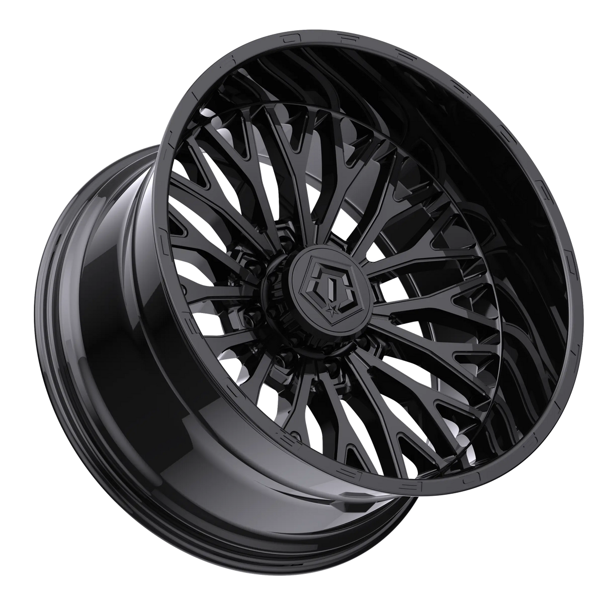 TIS 565B 20X9 18 6x5.50 Gloss Black