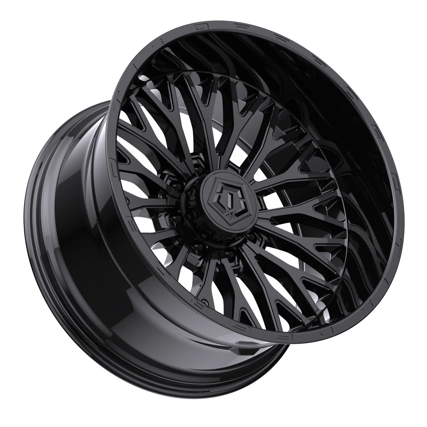 TIS 565B 20X12 -44 6x5.50 Gloss Black