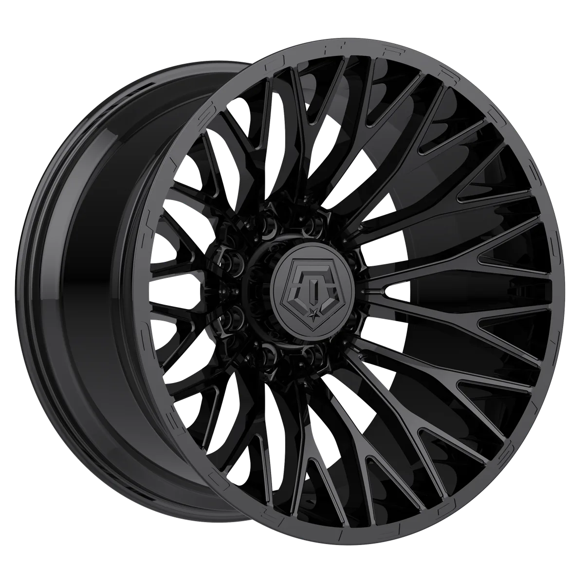 TIS 566B 26X12 -44 8x6.50 Gloss Black