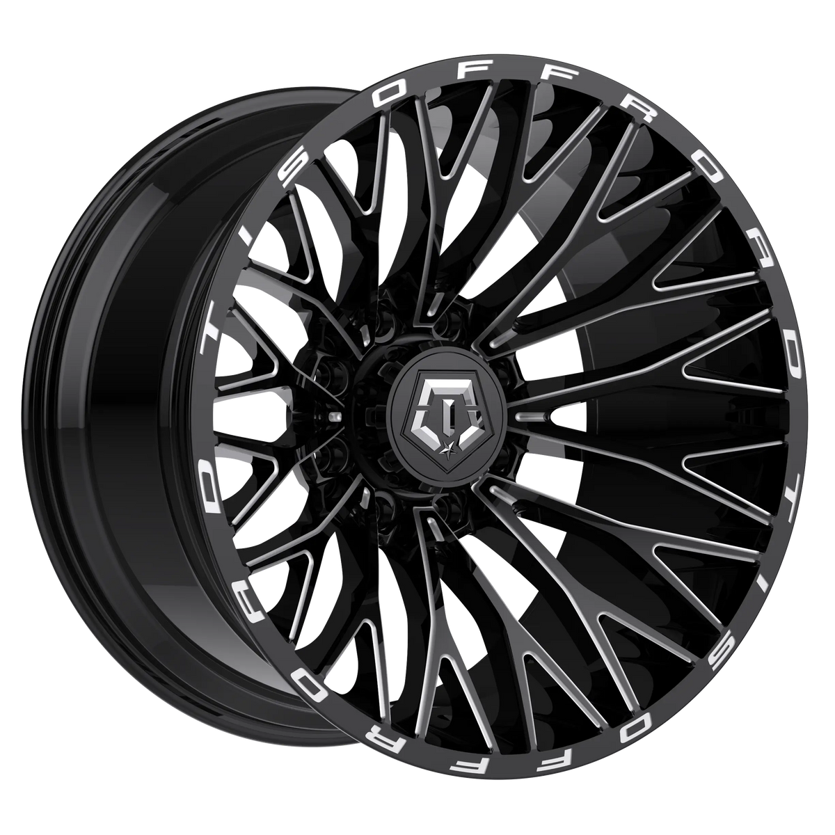 TIS 565BM 20X10 -24 6x135 Gloss Black Milled