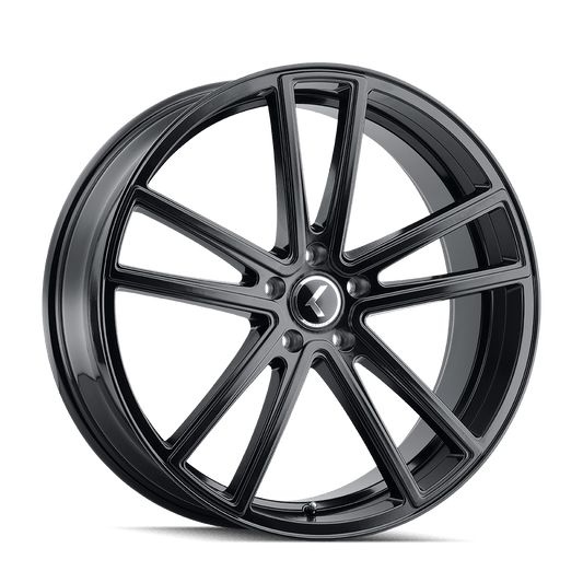 Kraze KR190 Lusso - 22x8.5 38mm 5x115 Gloss Black Wheel | KR190-22864GB38