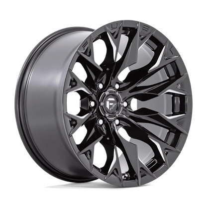 Fuel 1PC D803 FLAME 20X10 -18 6X135 GLOSS BLACK MILLED