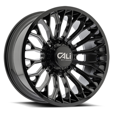 Cali Off-Road Evoke - 22x10 -19mm 8x165.1 (8x6.5) Gloss Black Wheel | 9119-22181GB-19