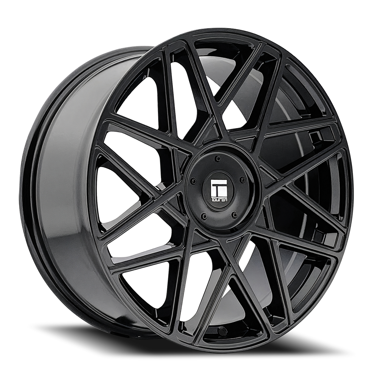 Touren TR66 - 17x8 35mm 5x112, 5x120 Gloss Black Wheel | 3266-7809GB35