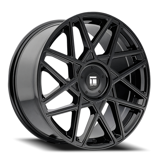 Touren TR66 - 17x8 35mm 5x112, 5x120 Gloss Black Wheel | 3266-7809GB35