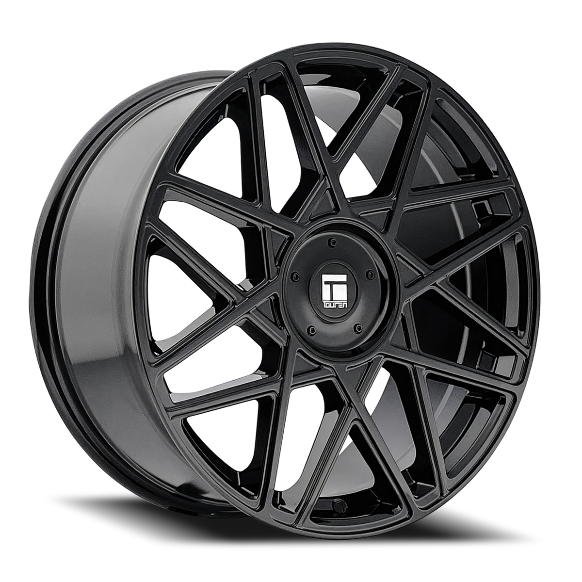 Touren TR66 - 18x8 35mm 5x108, 5x114.3 Gloss Black Wheel | 3266-8814GB35