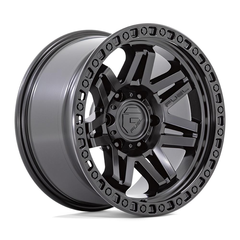 Fuel 1PC D810 SYNDICATE 17X9 1 5X127 BLACKOUT