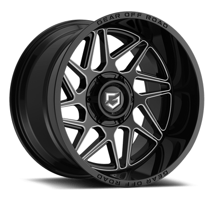 Gear Off Road 761BM RATIO 17X9 +00 5X135/5X5.50 Black