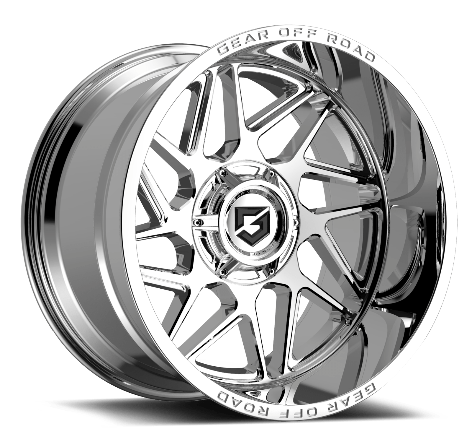 Gear Off Road 761C RATIO 18X9 +18 6X135/6X5.50 Chrome