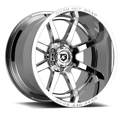 Gear Off Road 762C PIVOT 18X9 +18 6X5.50 Chrome