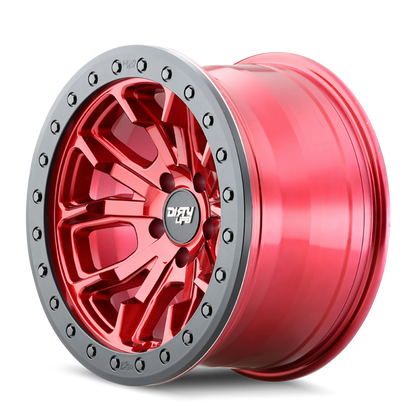 DIRTY LIFE DT-1 9303 17X9 -12 6x139.7 CRIMSON CANDY RED