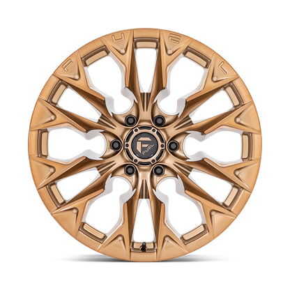 Fuel 1PC D805 FLAME 24X12 -44 5X127 PLATINUM BRONZE