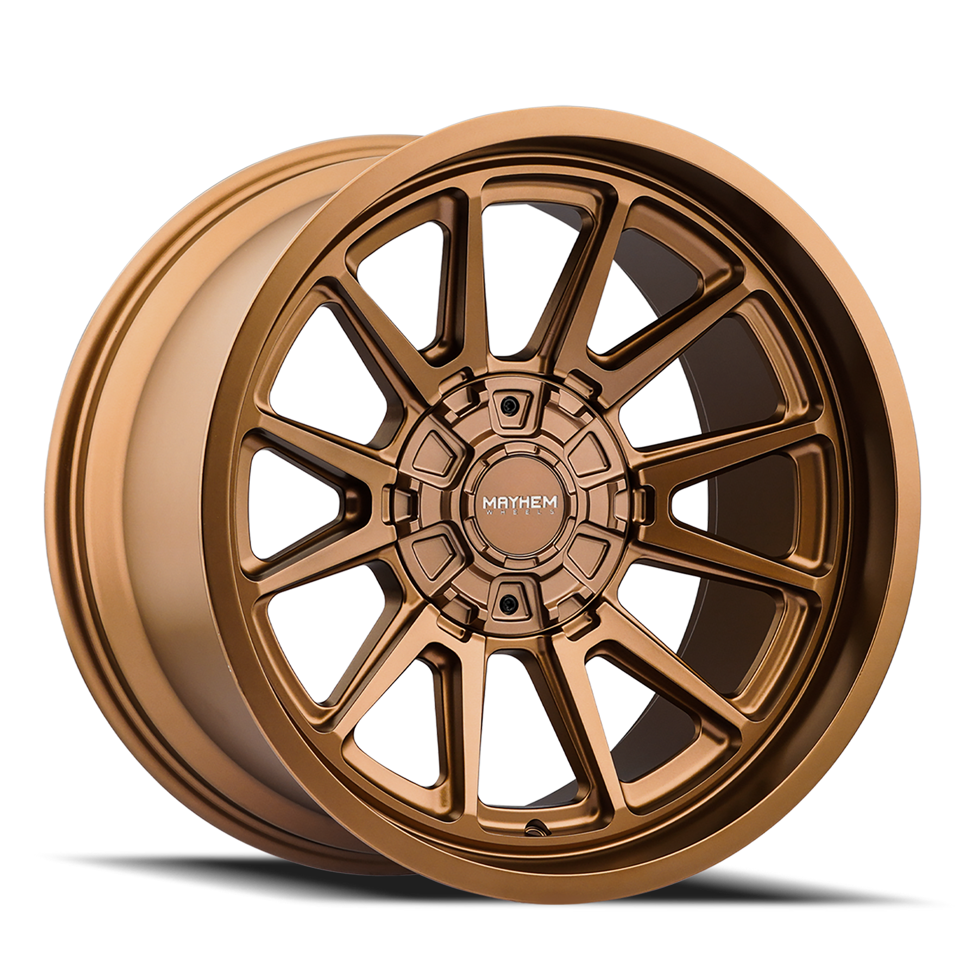 Mayhem 8116 Intrepid - 18x9 0mm 8x180 Matte Bronze Wheel | 8116-8978MZ