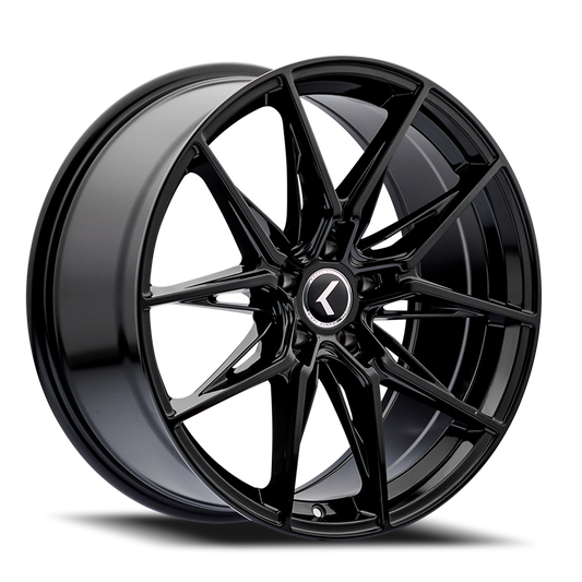 Kraze KR196 Evolve - 20x9 35mm 5x114.3 (5x4.5) Gloss Black Wheel | KR196-2965GB35