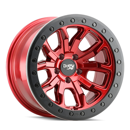 DIRTY LIFE DT-1 9303 17X9 -12 5x114.3 CRIMSON CANDY RED