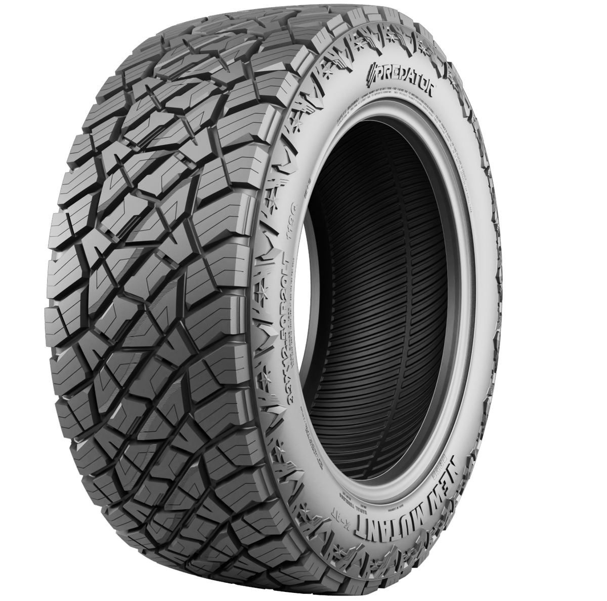 Predator New Mutant X-AT - LT285/55R20 (33") 122Q All Terrain | PRXAT22SF