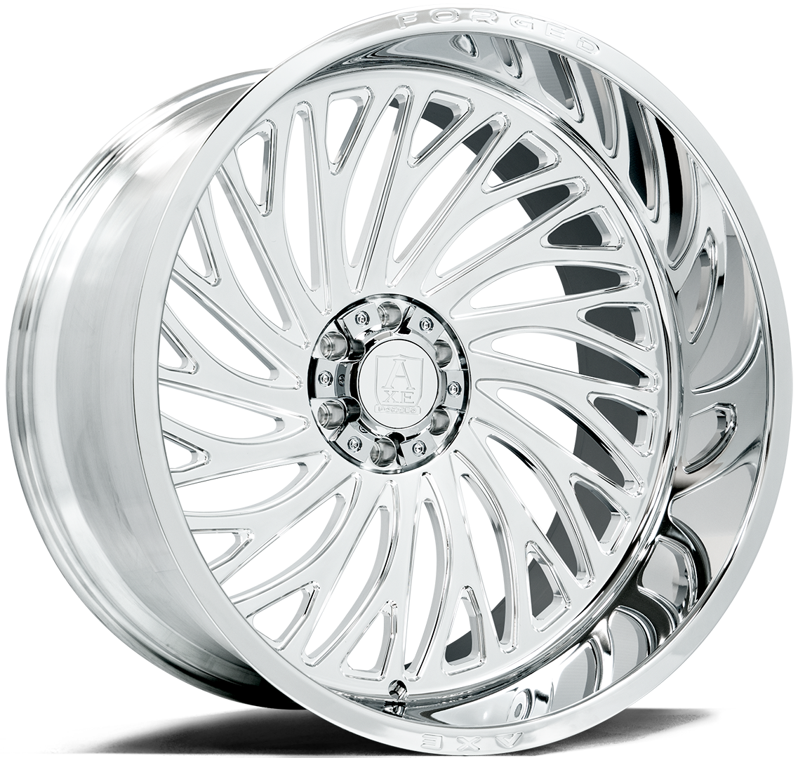 AXE AF10 Forged (left) 24x12 -44 8x165.1 FULLY POLISHED