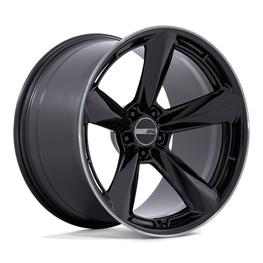 AMERICAN RACING TTF 20X11 -6 5X115 GLOSS BLACK WITH DOUBLE DARK TINT LIP