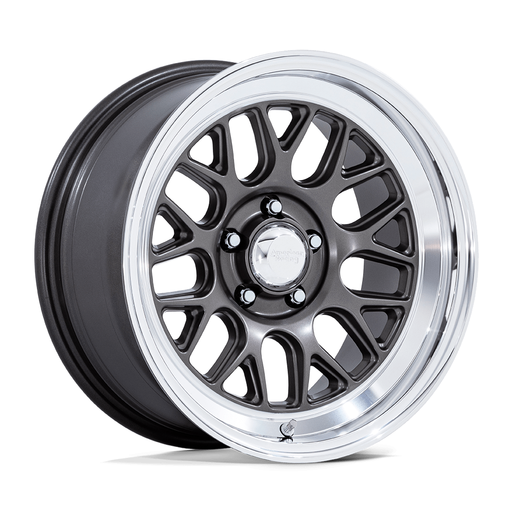 AMERICAN RACING VINTAGE VN516 G-FORCE 17x9 24 5x114.3 MATTE ANTHRACITE W/ DC-LIP