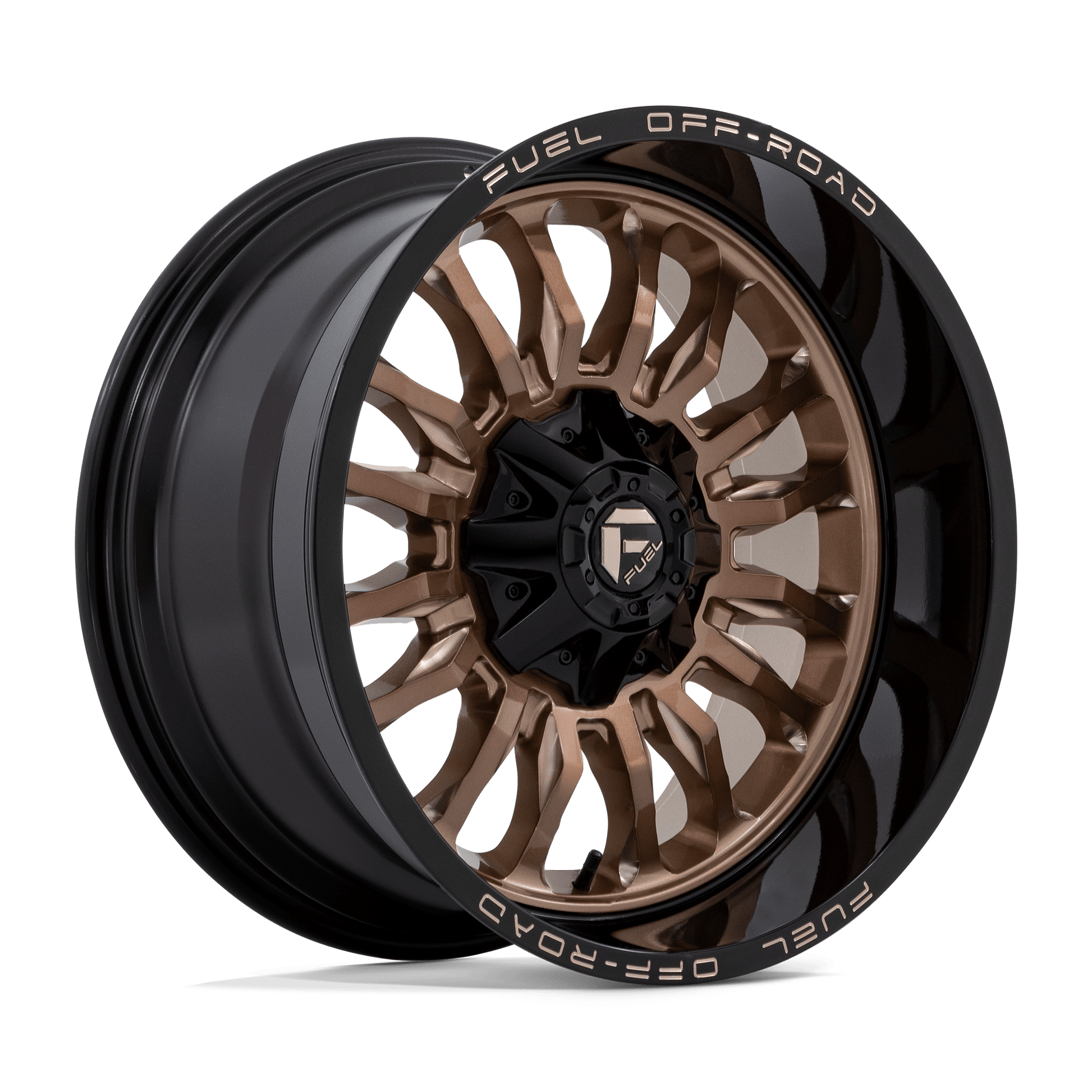 FUEL 1PC D797 ARC 20X10 -18 6X135/6X139.7 PLATINUM BRONZE WITH BLACK LIP