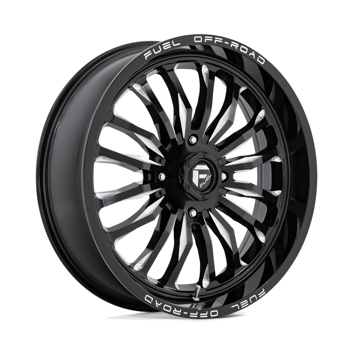 FUEL UTV D821 ARC UTV 22X7 13 4X137 GLOSS BLACK MILLED