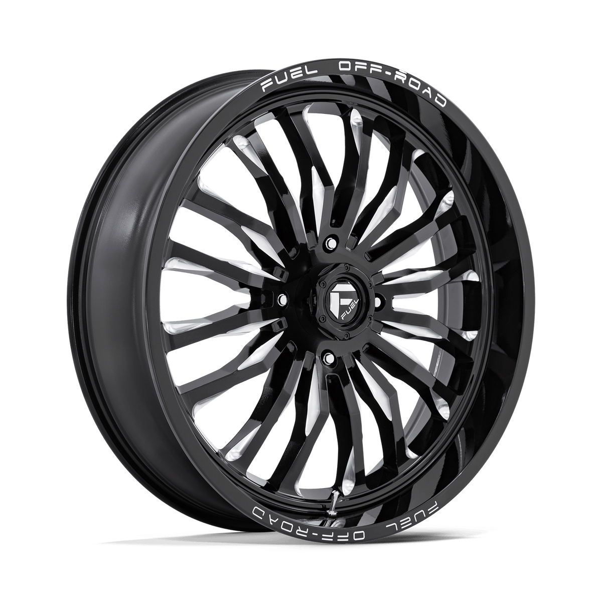 FUEL UTV D821 ARC UTV 24X7 13 4X156 GLOSS BLACK MILLED