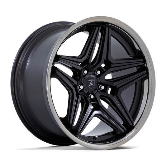 ASANTI BLACK ABL-46 DUKE 22X10.5 18 BLANK SATIN BLACK WITH DDT LIP