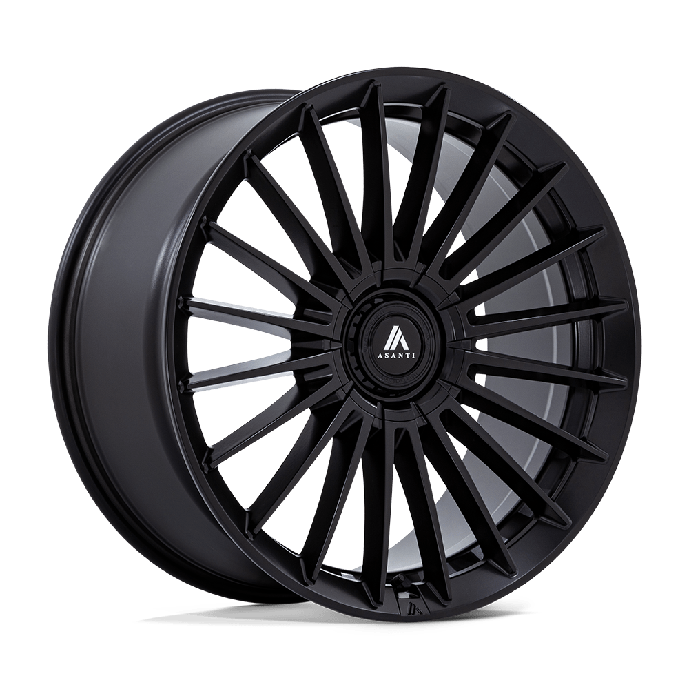 ASANTI BLACK AB048 VICEROY 22x10.5 15 Blank MATTE BLACK