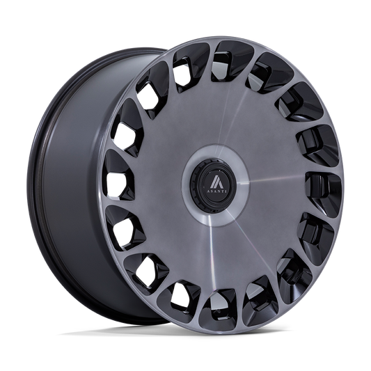 ASANTI BLACK ABL-45 ARISTOCRAT 24X10 35 5X120 GLOSS BLACK MACHINED FACE WITH DDT