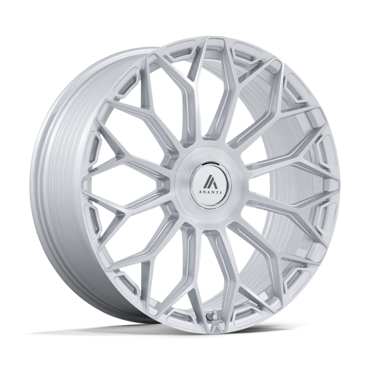 Asanti Black AB051 ENVOY - 24x10 20mm 5x112, 5x120 Gloss Black Machined Wheel | AB051BD24100020