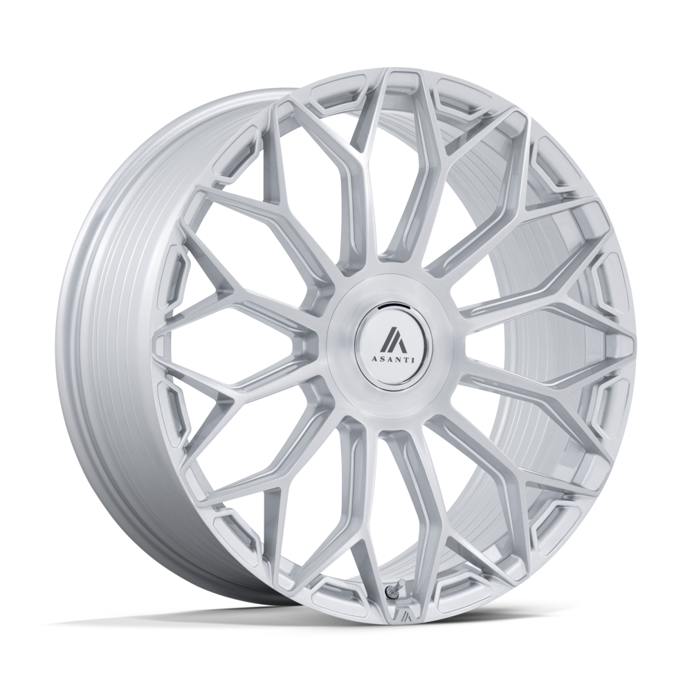 Asanti Black AB051 ENVOY - 20x9 35mm 5x112, 5x114.3 Gloss Silver Brushed Wheel | AB051SR20904635