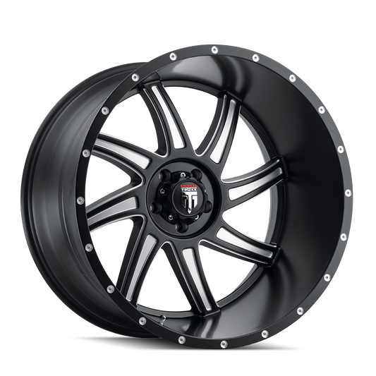 AMERICAN TRUXX VORTEX AT162 24X14 -76 6x135 BLACK/MILLED