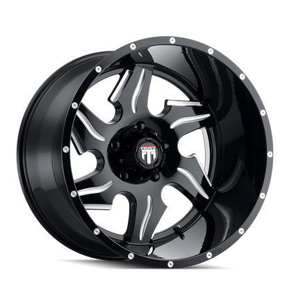 AMERICAN TRUXX NINJA AT163 22x14 -76 6x135 BLACK/MILLED