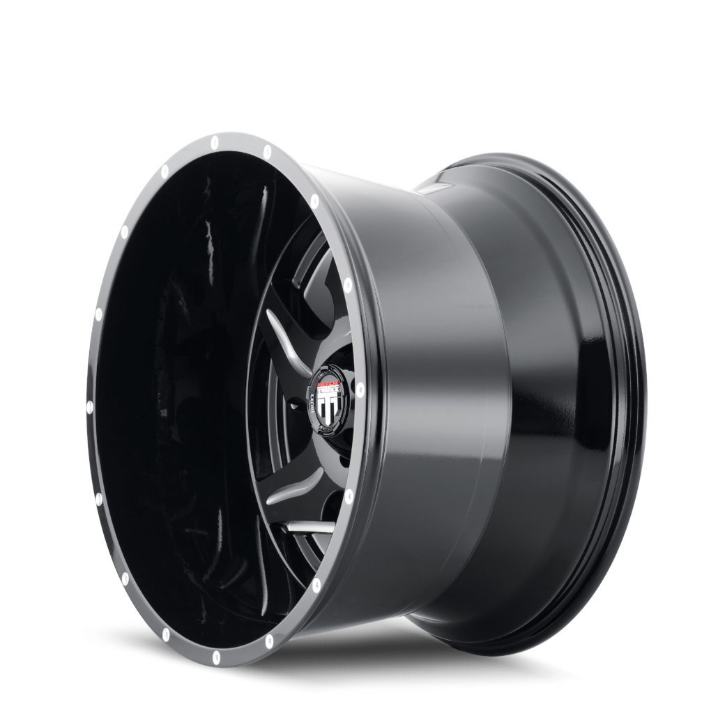 AMERICAN TRUXX NINJA AT163 22x14 -76 6x135 BLACK/MILLED