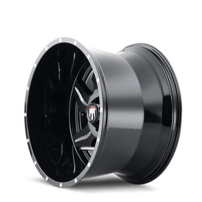 AMERICAN TRUXX NINJA AT163 22x14 -76 6x135 BLACK/MILLED