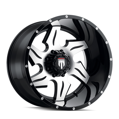 AMERICAN TRUXX NINJA AT163 22x14 -76 6x135 BLACK/MACHINED