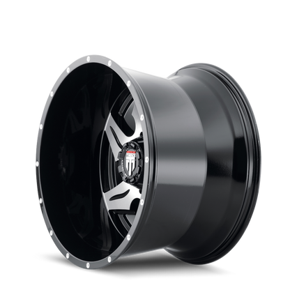 AMERICAN TRUXX NINJA AT163 22x14 -76 6x135 BLACK/MACHINED