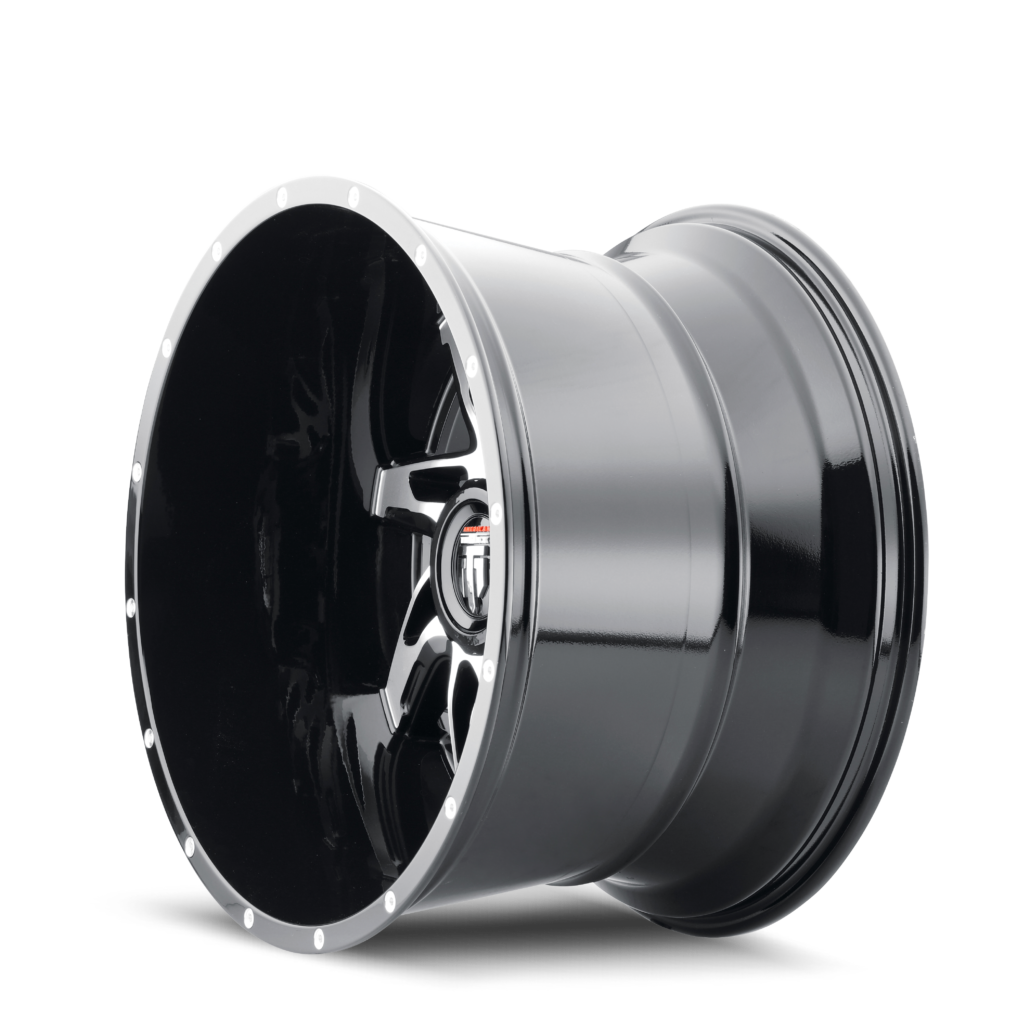 AMERICAN TRUXX SPYDER AT183 22x14 -76 5x127 BLACK/MACHINED
