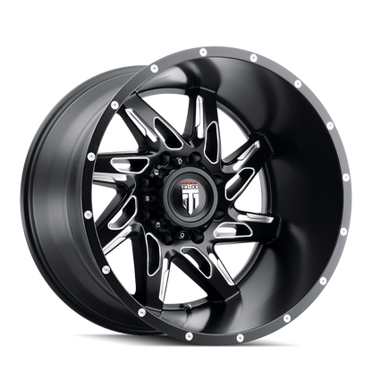 AMERICAN TRUXX SPYDER AT183 22x14 -76 5x150 BLACK/MILLED