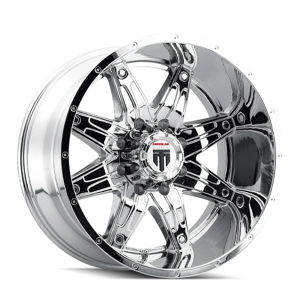 AMERICAN TRUXX LONESTAR AT185 22x12 -44 5x127 CHROME