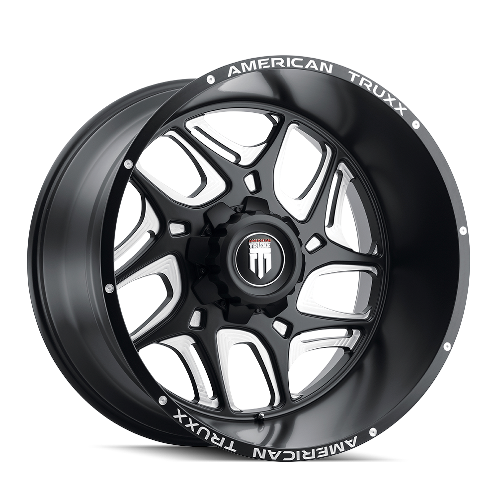 AMERICAN TRUXX SWEEP AT1900 24X14 -76 6x139.7 BLACK/MILLED