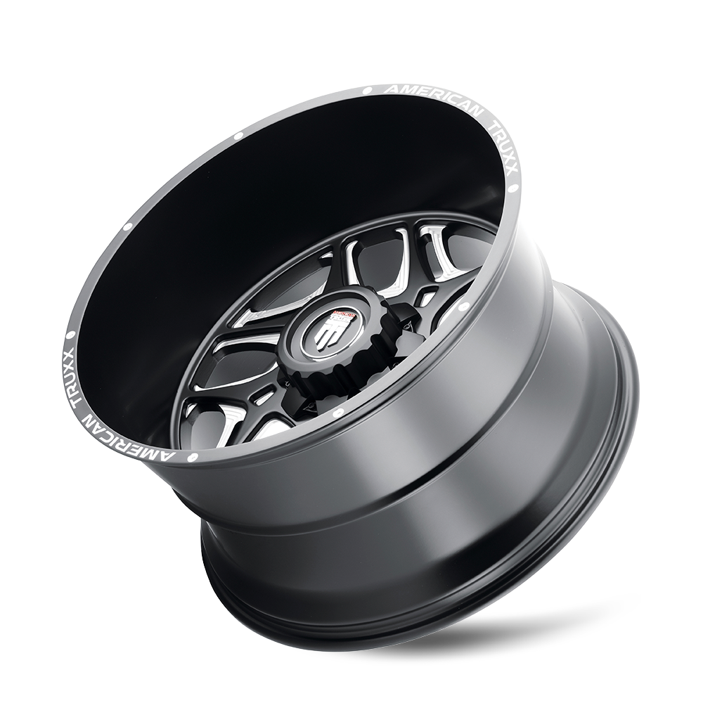 AMERICAN TRUXX SWEEP AT1900 24X14 -76 6x139.7 BLACK/MILLED