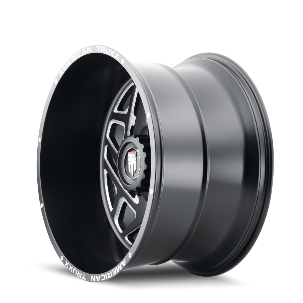 AMERICAN TRUXX COSMOS AT1904 24x14 -76 5x127 BLACK/MILLED